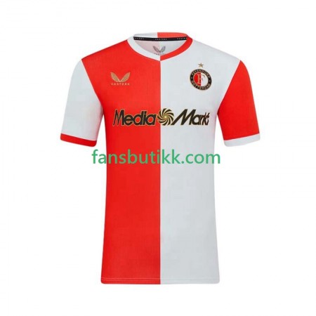 Fotballdrakt Feyenoord Rotterdam Hjemmetrøye 2025-2026 Kortermet